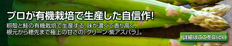 アスパラ産直販売「北海道産グルメ直送便」